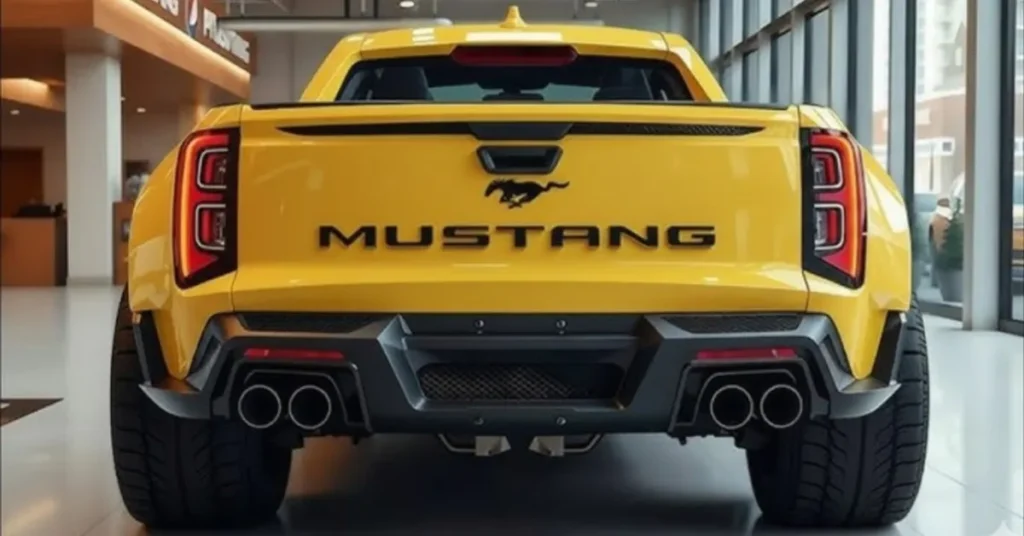 Ford Mustang Pickup Truck